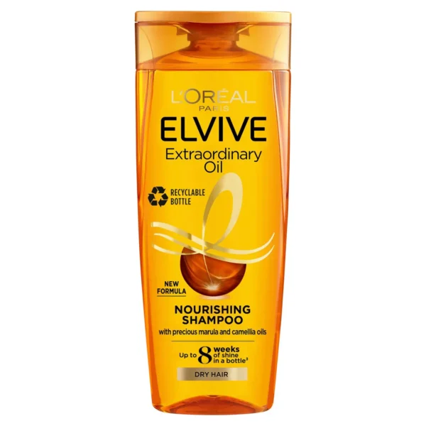 L’Oreal Paris Elvive Extraordinary Oil Shampoo for Nourishing Dry to Very Dry Hair 400ml