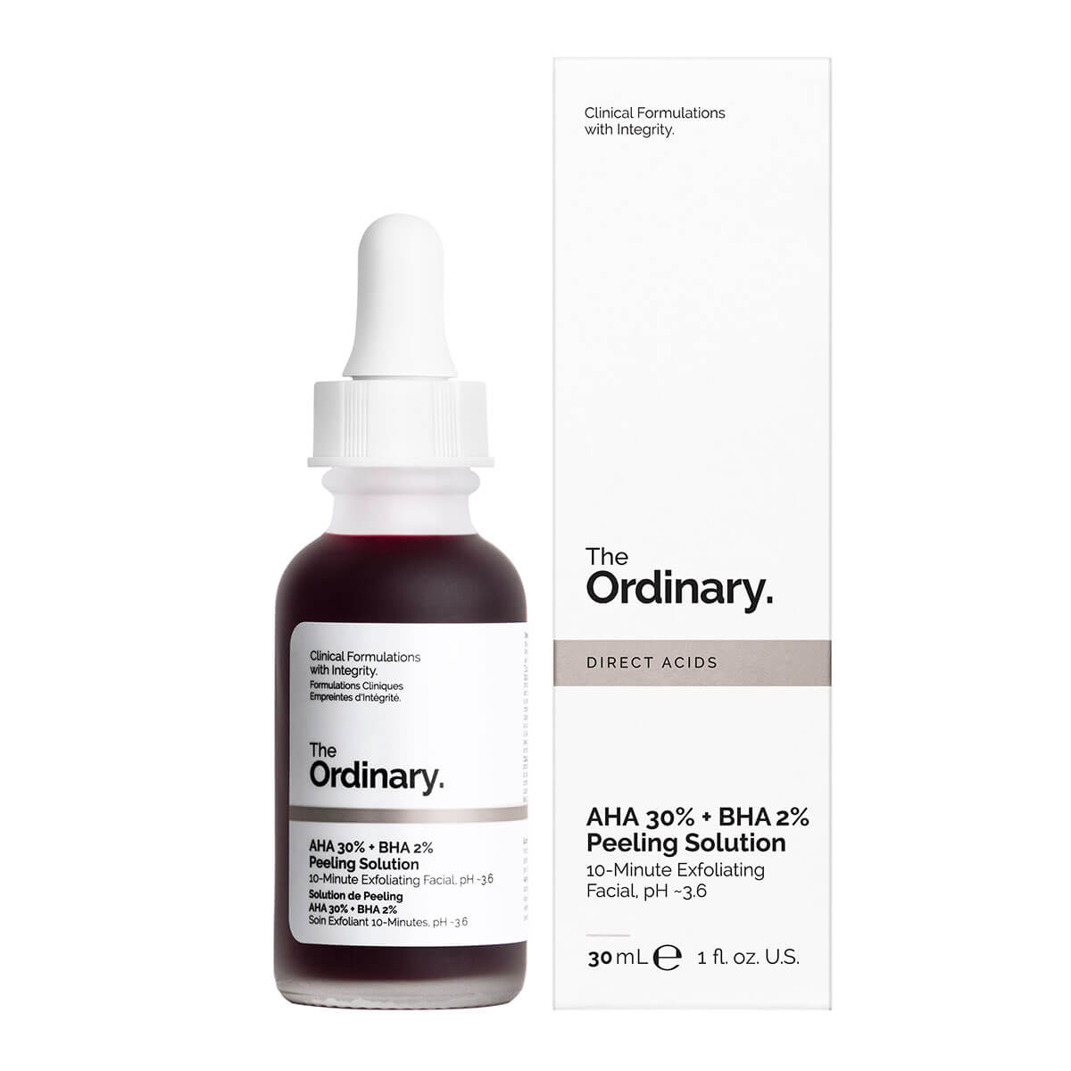 The Ordinary AHA 30% + BHA 2% Peeling Solution 30ml